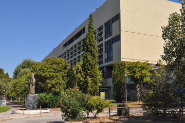 Bu SALONIKI, GREECE - CIRCA AĞUSTOS 2019: Aristo Üniversitesi