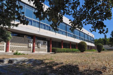 Bu SALONIKI, GREECE - CIRCA AĞUSTOS 2019: Aristo Üniversitesi