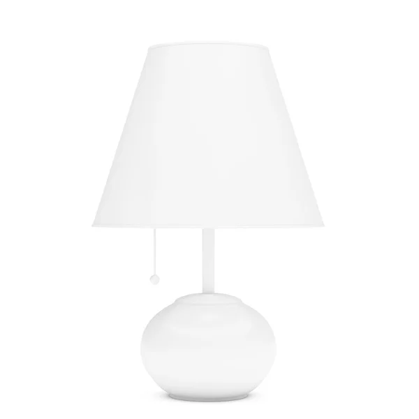 Lampy retro stolik nocny. renderowania 3D — Zdjęcie stockowe