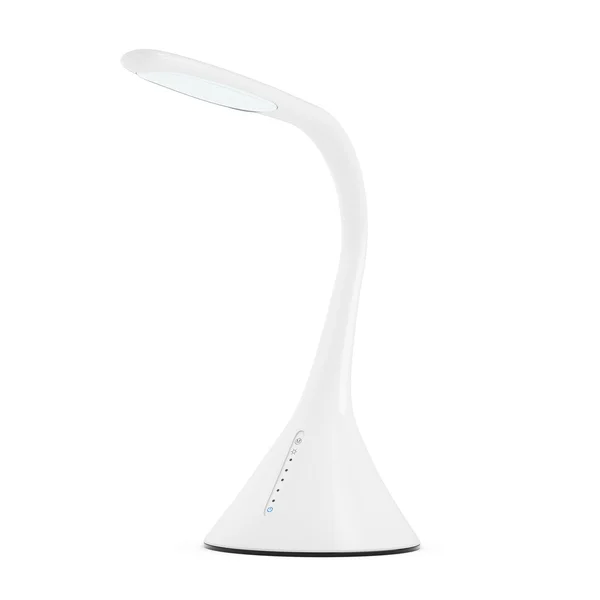 Concept of White Led Sensor Desk Lamp. 3d Rendering — Stock Photo, Image