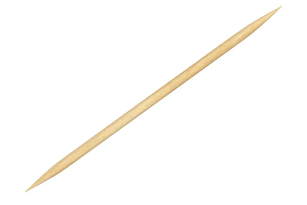 Wooden Toothpick Closeup. 3d Rendering — Stock Photo, Image