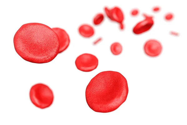 High Detail Red Blood Cells. 3d Rendering — Stock Photo, Image