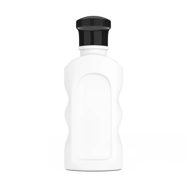 Blank White Hotel Cosmetic Bottle. 3d Rendering — Stock Photo, Image