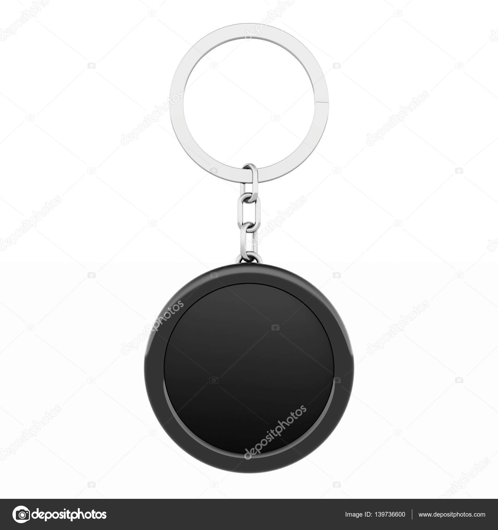 Keytag round key ring, Metal key ring on stock, Metal key ring