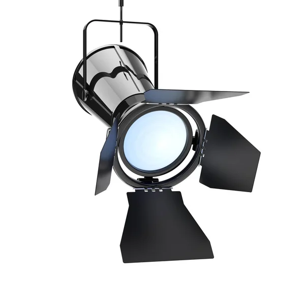 Metal Modern Spotlight Suspend from Ceiling. 3d Rendering — Stock Photo, Image