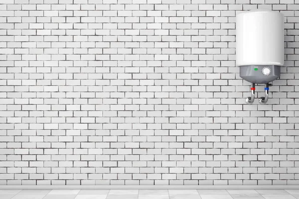 Modern Automatic Water Heater. 3d Rendering — Stock Image Modern Automatic Water Heater. 3d Rendering Royalty Free Stock Images