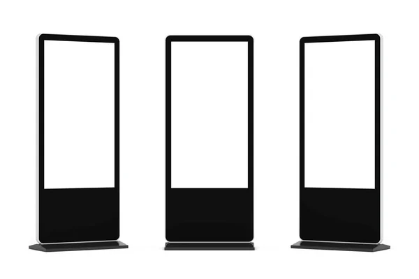 Blank Trade Show LCD Screen Stand as Template for Your Design. 3 — Stock Photo, Image