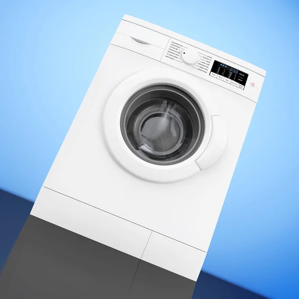 Modern Washing Machine. 3d Rendering — Stock Photo, Image