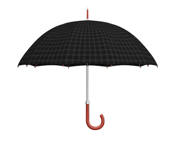 Velké moderní luxusní deštník. 3D vykreslování — Stock fotografie
