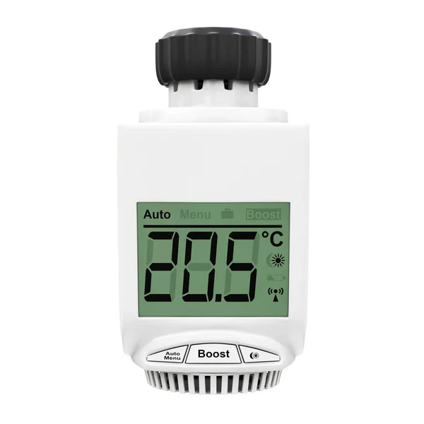 Digital radiator thermostatic valve Stock Photo by ©lucadp 39523345