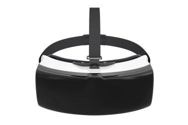 Sanal gerçeklik kask gözlük. 3D render