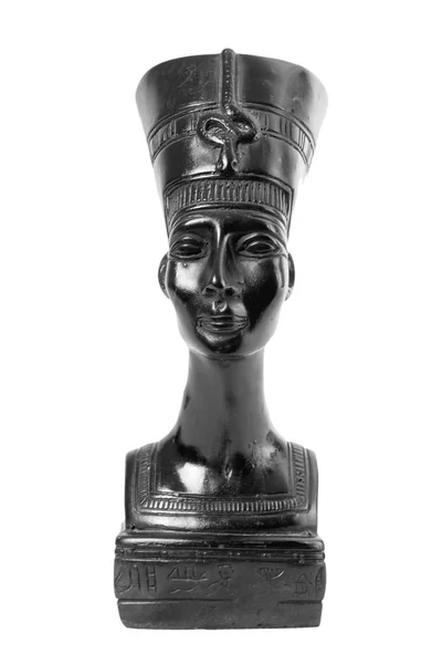 Buste van Nefertiti Egyptische koningin — Stockfoto