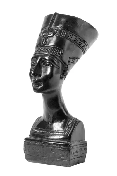 Buste van Nefertiti Egyptische koningin — Stockfoto