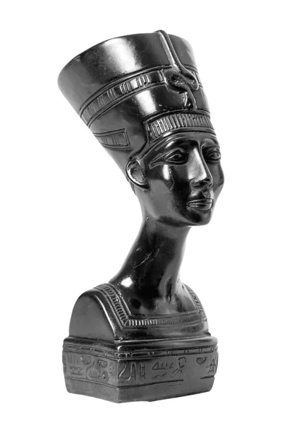 Buste van Nefertiti Egyptische koningin — Stockfoto