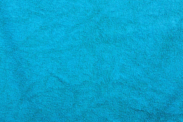 Azul Toalha de Banho Textura de fundo têxtil para Design e De — Fotografia de Stock