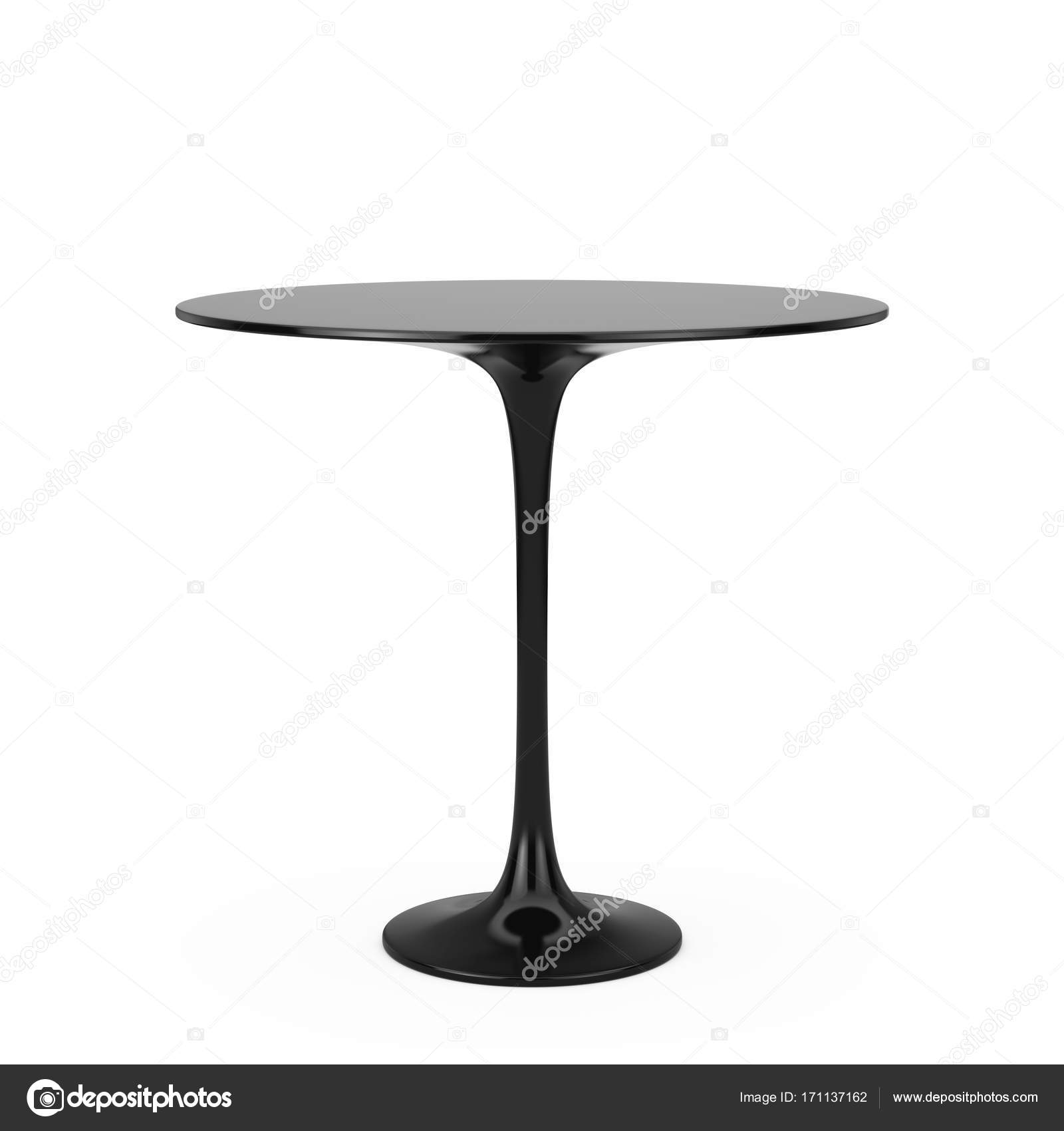 Modern Plastic Black Round Table 3d Rendering Stock Photo Doomu Modern Plastic Black Round Table 3d Rendering Stock Photo