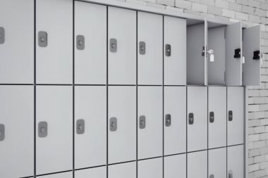 Metal Emanet Kasa Bagaj için. 3D render