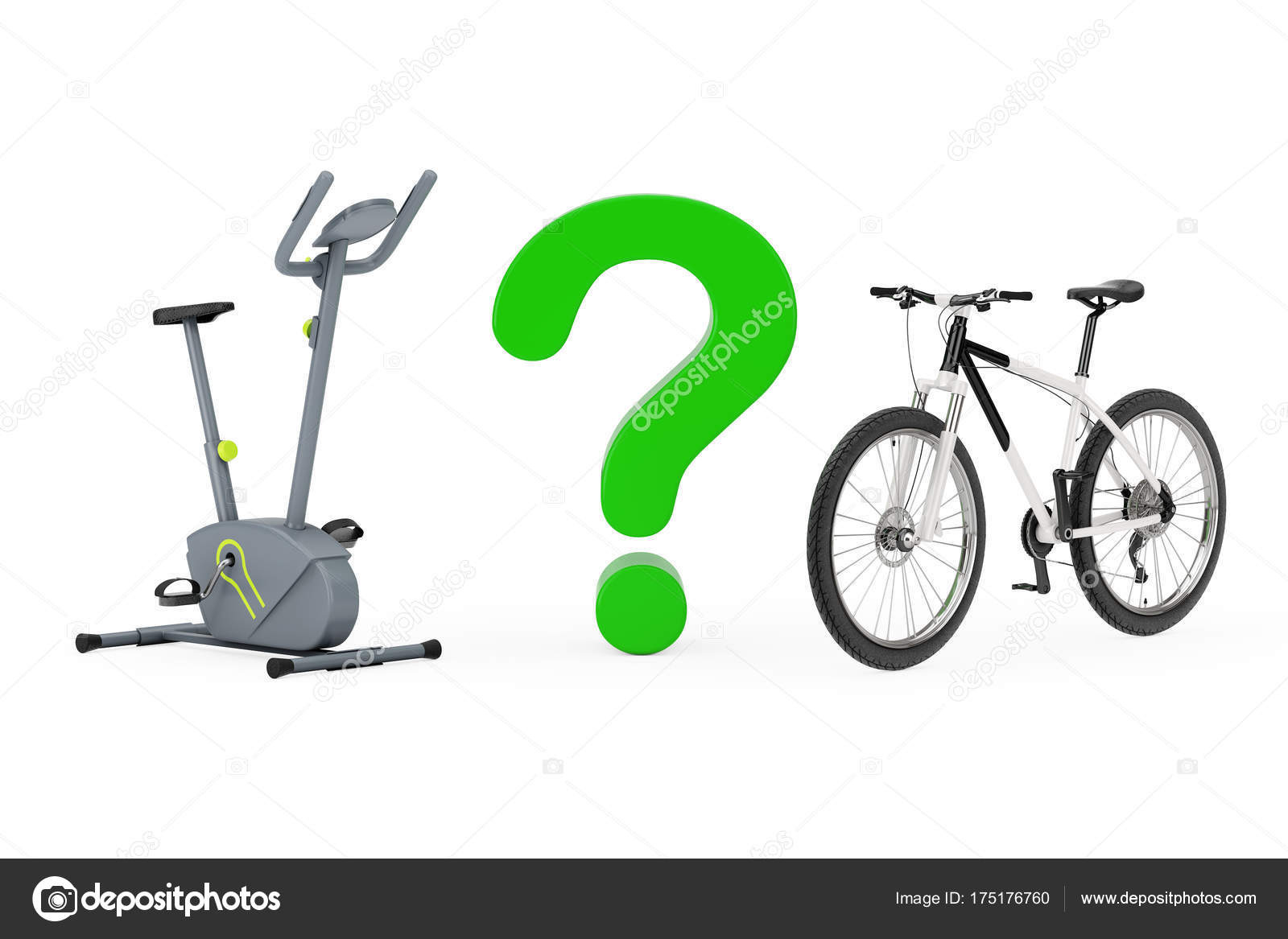 stationary mountain bike