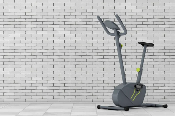 Stationary Exercise Bike Gym Machine. 3d Rendering — Stock Photo, Image