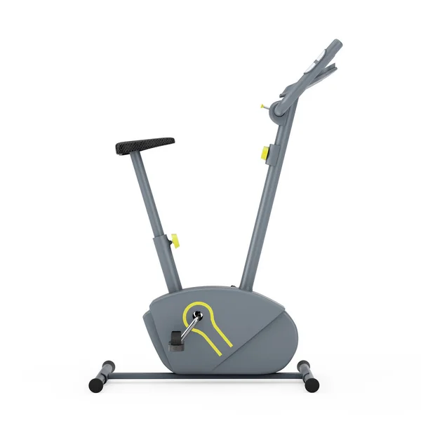 Stationäres Heimtrainer-Fitnessgerät. 3D-Darstellung — Stockfoto