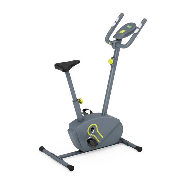 Stationary Exercise Bike Gym Machine. 3d Rendering — Stock Photo, Image