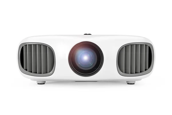 Home Cinema Entertainment Full HD Projector. 3d Rendering — Stock Photo, Image