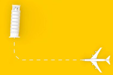 İtalya Konsepti 'ne git. Beyaz Jet Yolcusunun Uçağı P 'ye Uç