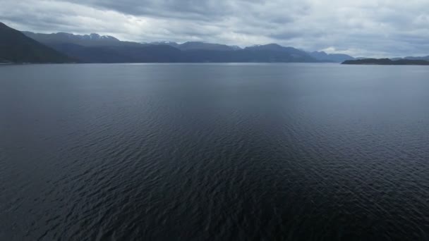 Hardanger fjord video — ストック動画