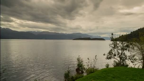 Hardangerfjord dans Nuageux Météo — Video
