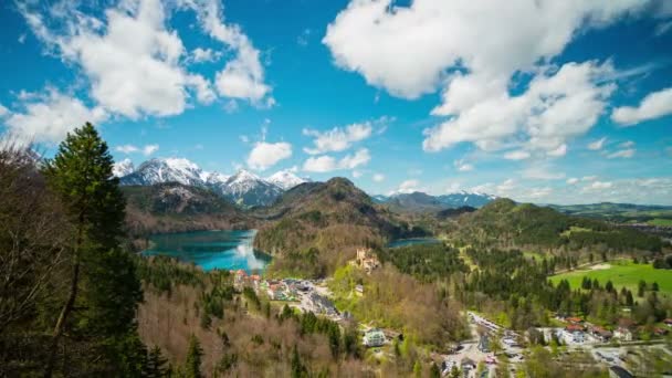 Primavera paisagem alemã — Vídeo de Stock