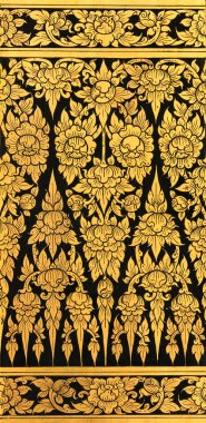 desen dekoratif duvar tapınaklar, Tayland