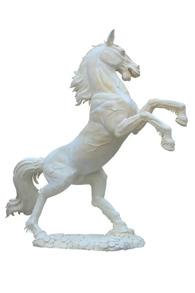 Estatua de caballo aislado — Foto de Stock