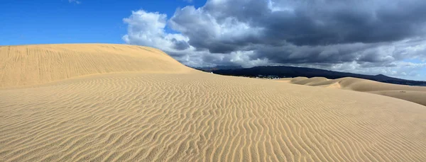 Sand dunes of Maspalomas Stock Photo
