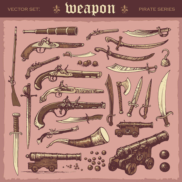 Винтажные элементы карты
