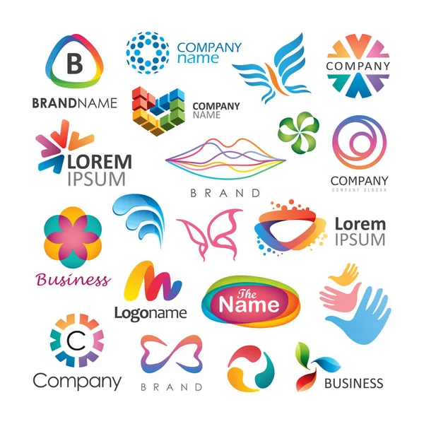 soyut logosu öğeleri