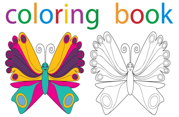 Libro para colorear circuito aislado — Vector de stock