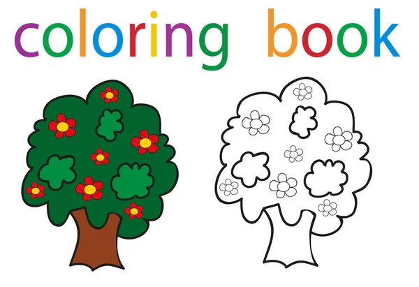 Libro para colorear circuito aislado — Vector de stock