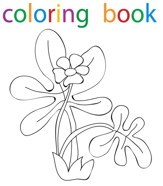 Libro para colorear circuito aislado — Vector de stock