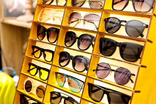 Óculos Sol Moda Visão Proteção Solar — Fotografia de Stock