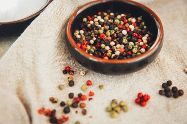 Biber ve tuz arka plan