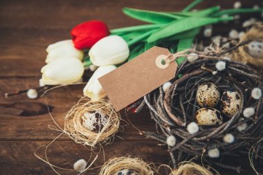 Mutlu Paskalya kavramı. Tatil arka plan