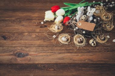 Mutlu Paskalya kavramı. Tatil arka plan