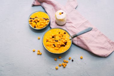Mango smoothie kase. Mango smoothie ile Kahvaltı