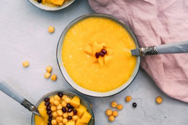 Mango smoothie kase. Mango smoothie ile Kahvaltı
