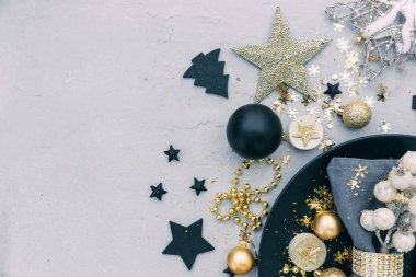 Noel tablo yer ayarını. Festival arka plan