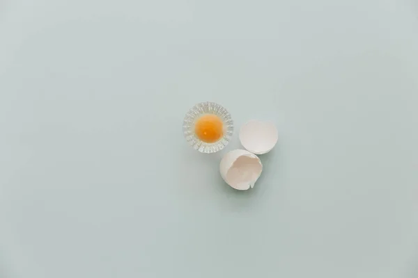 Сире Яйце Пастельному Мінімальному Фоні — стокове фото