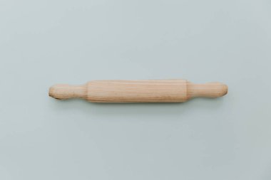 Mutfak malzemesi pastel arka plan üzerinde