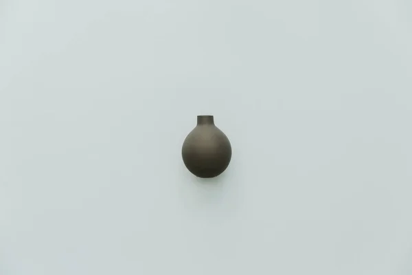 Vaso Pequeno Cerâmica Fundo Mínimo Pastel — Fotografia de Stock