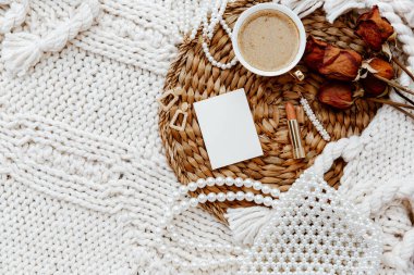 Flat Lay Moda Aksesuarları. Üst görünüm yaşam tarzı geçmişi. Hayat konsepti