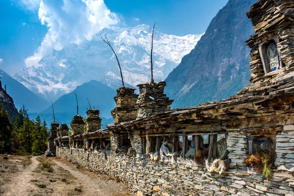 Nepal. Annapurna devre. Himalayalar